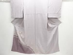 絞り短冊に菊模様刺繍訪問着